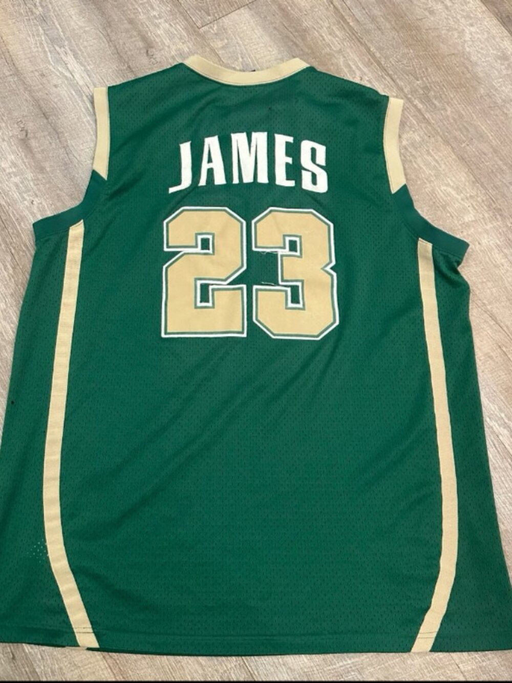 Nike LeBron James Irish High School Jersey Mens 2XL